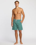 Wategos Lo Tide 19 Boardshorts - Sage Green