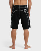Fluid 2K Pro Performance 21 Boardshorts - Black White