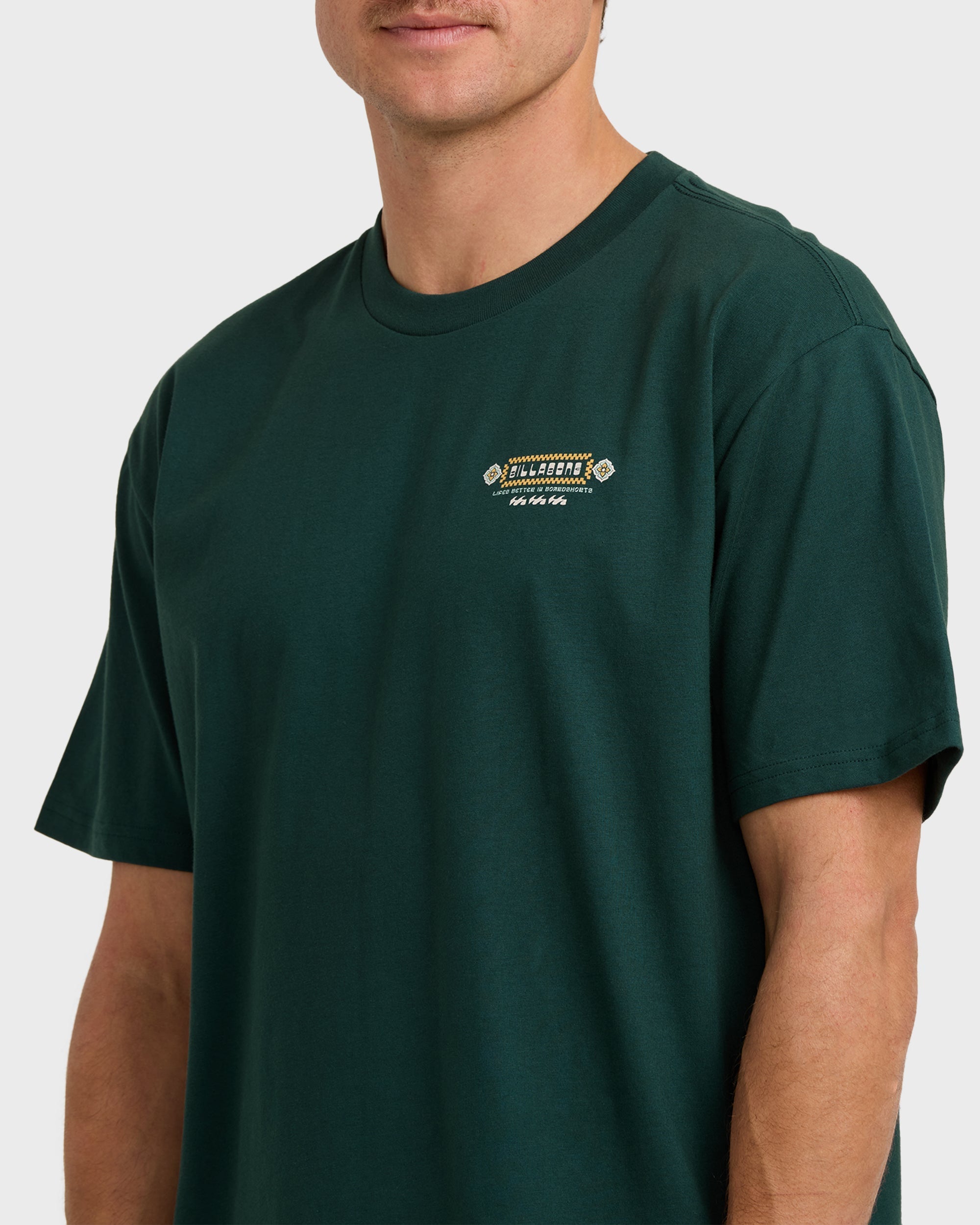 Secret Spot Regular Short Sleeve T-Shirt - Forest