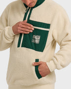 Salinity Now Boundary Mock Neck Sweatshirt - Chino