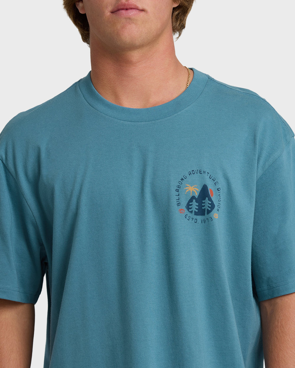 Rockies Adiv Premium Short Sleeve T-Shirt - Vintage Blue