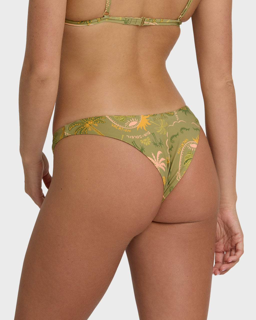 Vaca Soleil Dippi Skimpy Bikini Bottom - Cedar