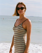 Summer Sun Mini Dress - Brown Stone