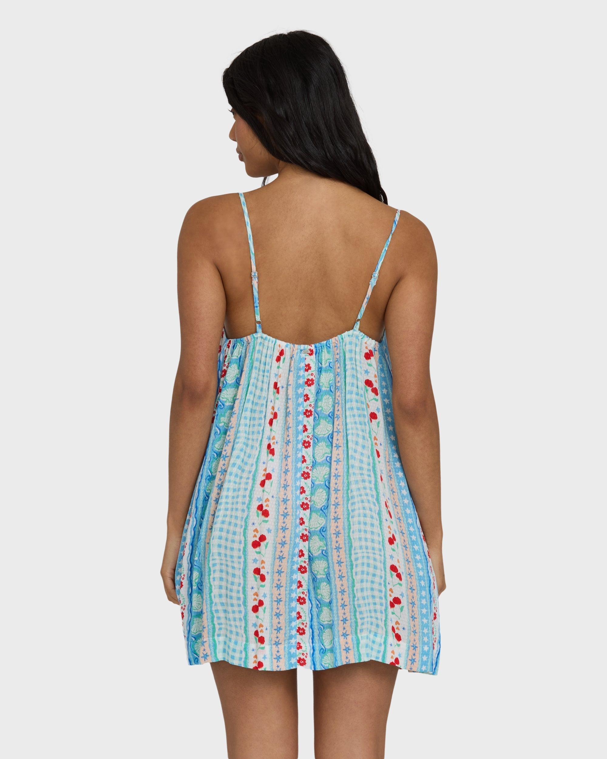 Beach Song Printed Cover-Up - Dream Blue