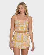 Your Crush Printed Mini Skort - Sweet Lilac