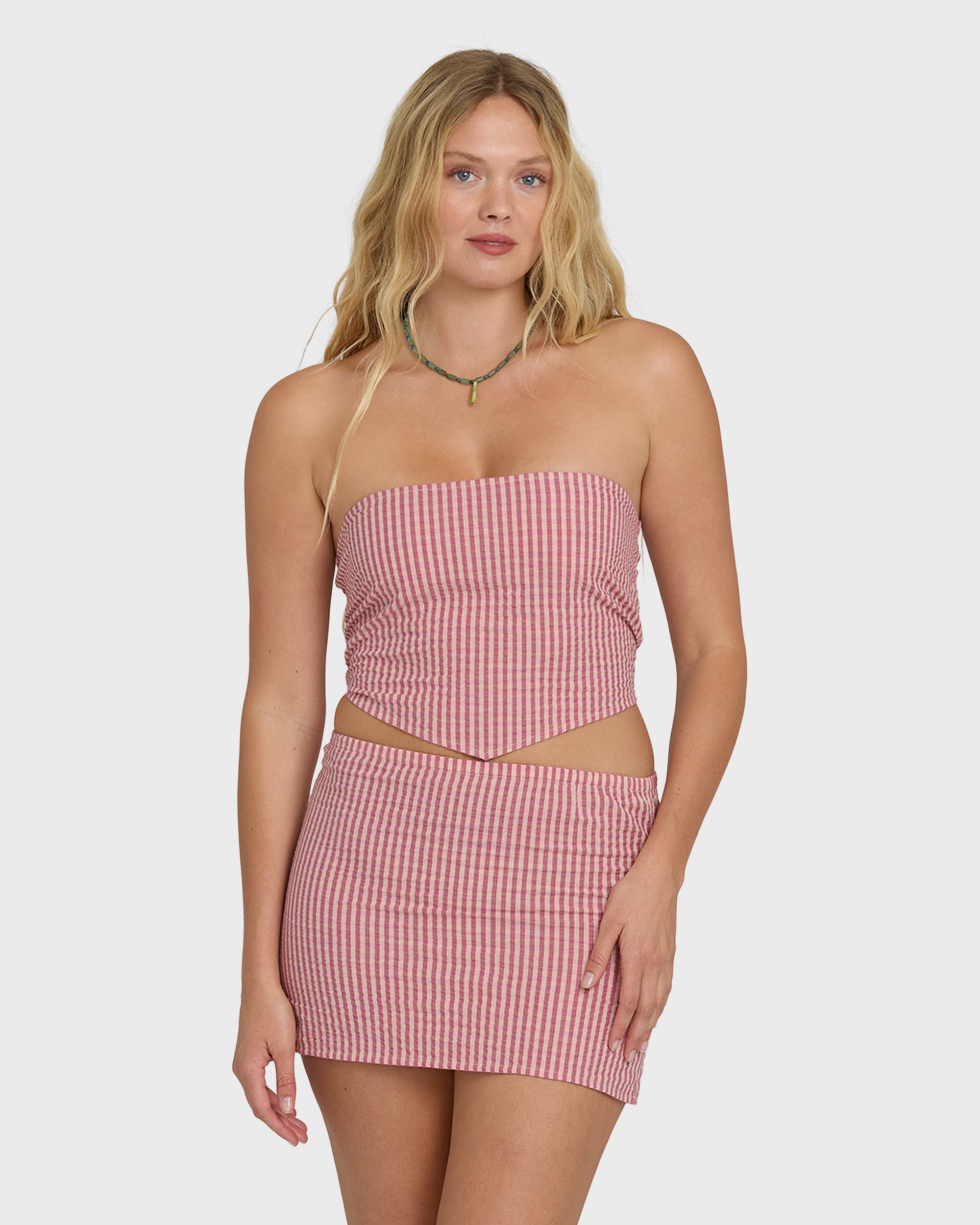 So Micro Tank Top - Pink Sunset