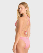 Summer Hi Hike Medium Bikini Bottoms - Pink Sand