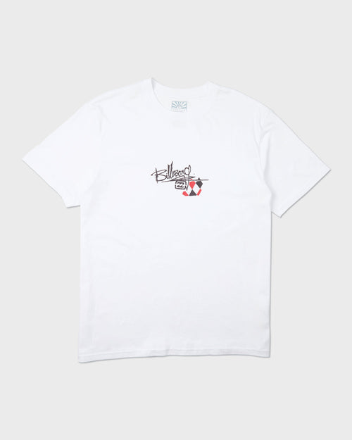 A.I. Argyle Premium Short Sleeve T-Shirt - White
