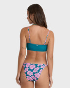 Mahalo Baby Reversible Tully Tube Bikini Top - Deep Lagoon